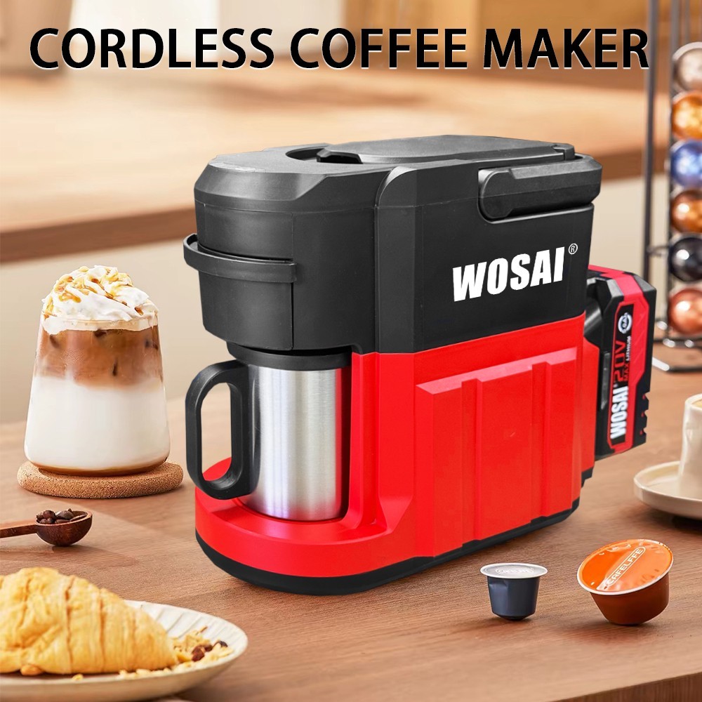 Cordless Portable Coffee Maker