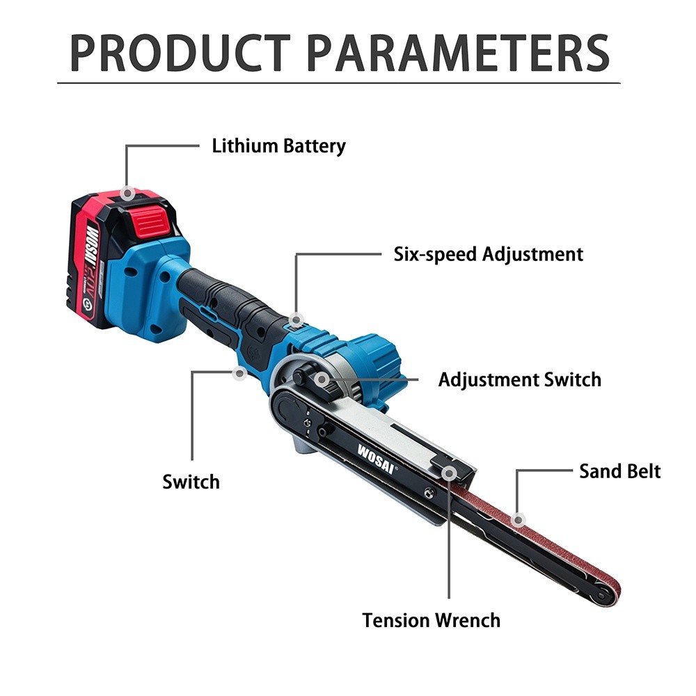 20V Lithium Battery Finger Sand Machine
