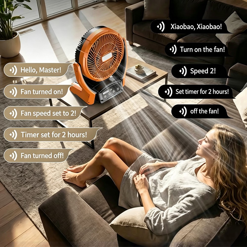 20V Cordless Rechargeable Fan