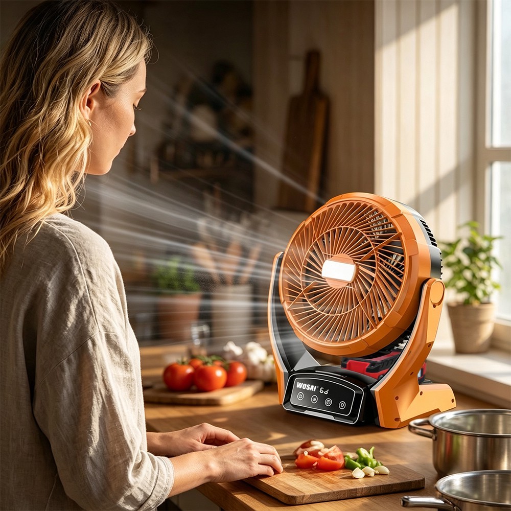 20V Cordless Rechargeable Fan