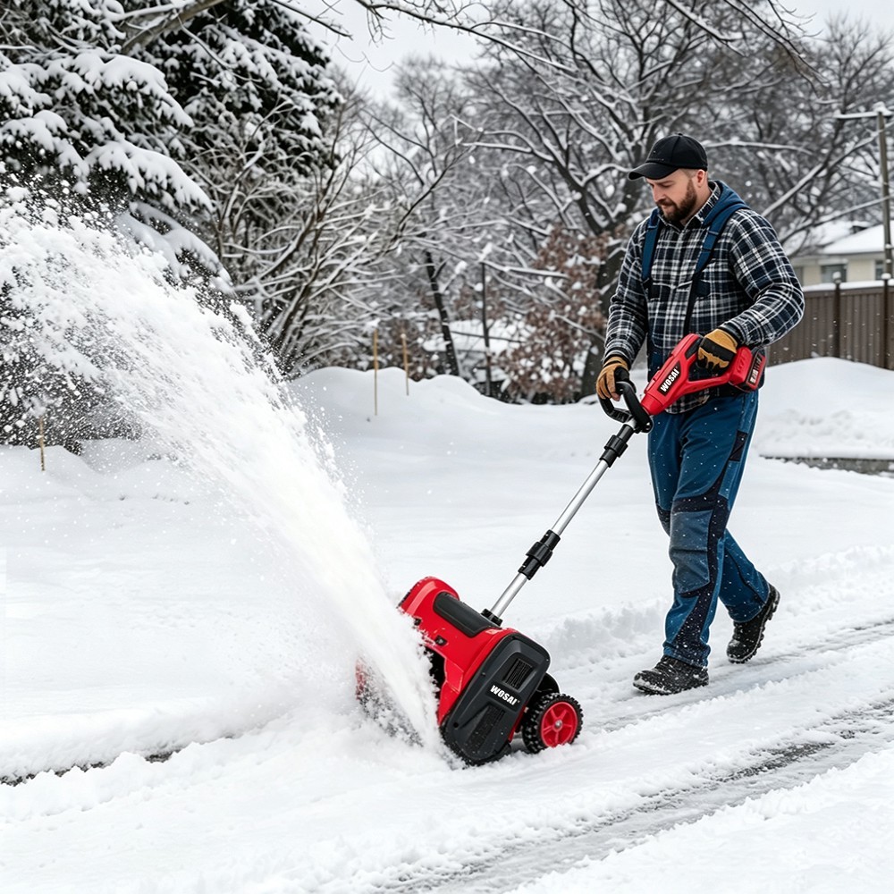 20V Brush Cordless Snowplow