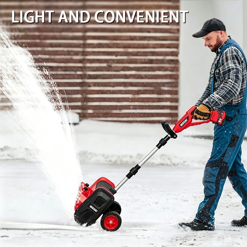 20V Brush Cordless Snowplow