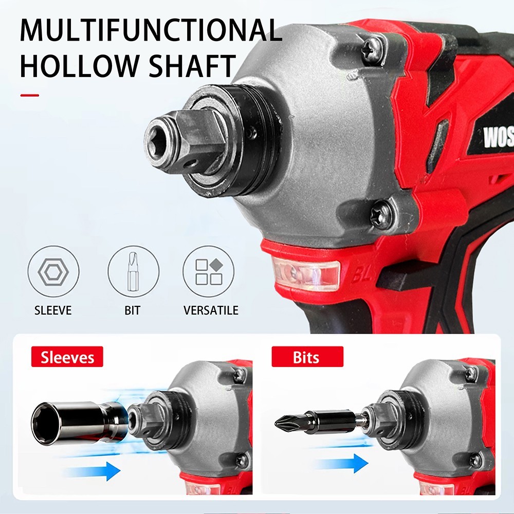 20V Brushless Cordless  2‑in‑1 Impact Wrench