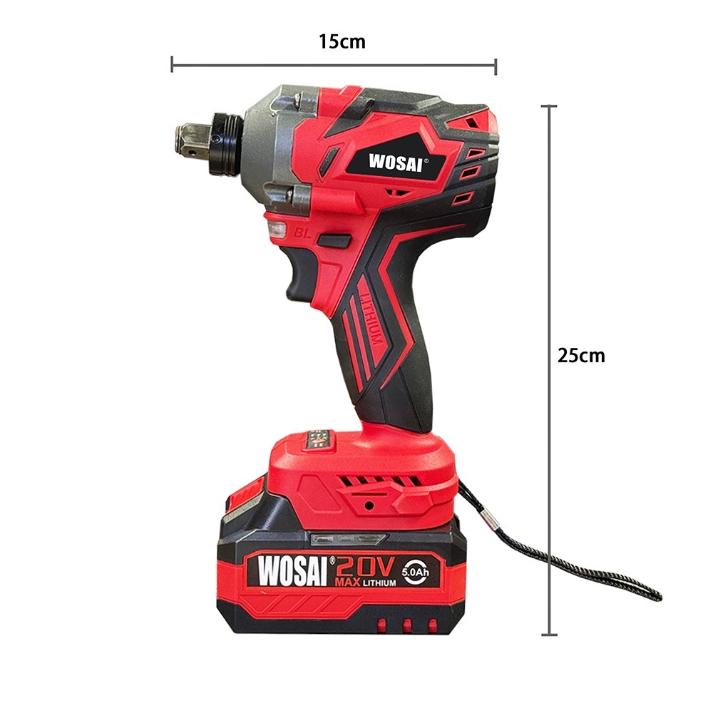 20V Brushless Cordless  2‑in‑1 Impact Wrench