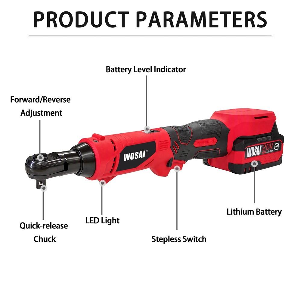 20V Brushless Ratchet Wrench