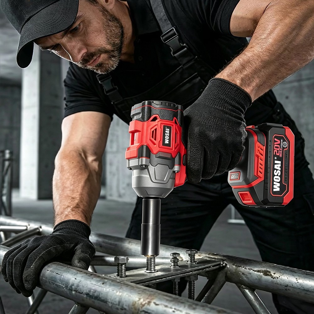 20V Brushless 1600NM Hollow Shaft Impact Wrench