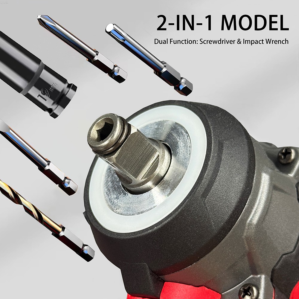 20V Brushless 350NM Hollow Shaft Impact Wrench