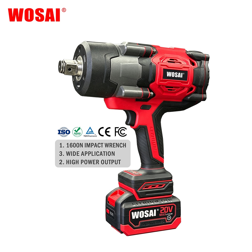 20V Brushless 1600NM Hollow Shaft Impact Wrench