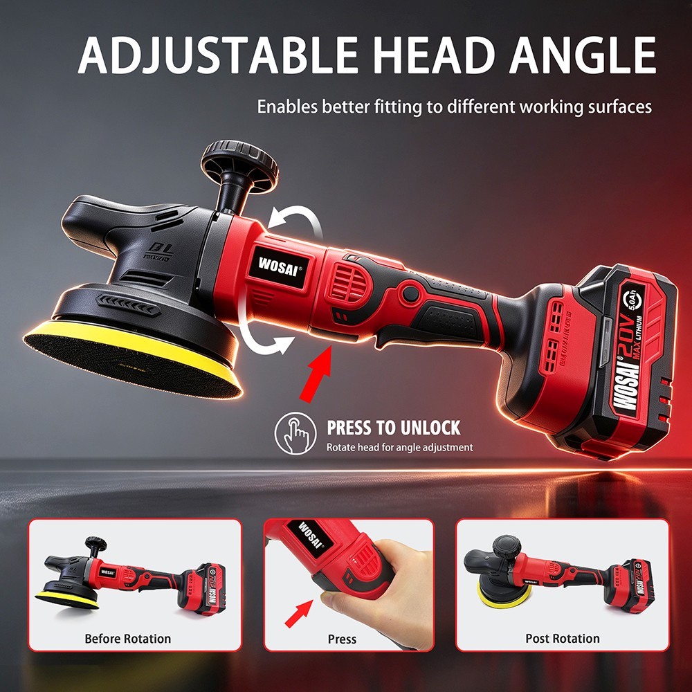 20V Brushless Crank polisher