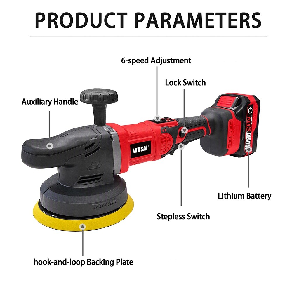 20V Brushless Crank polisher
