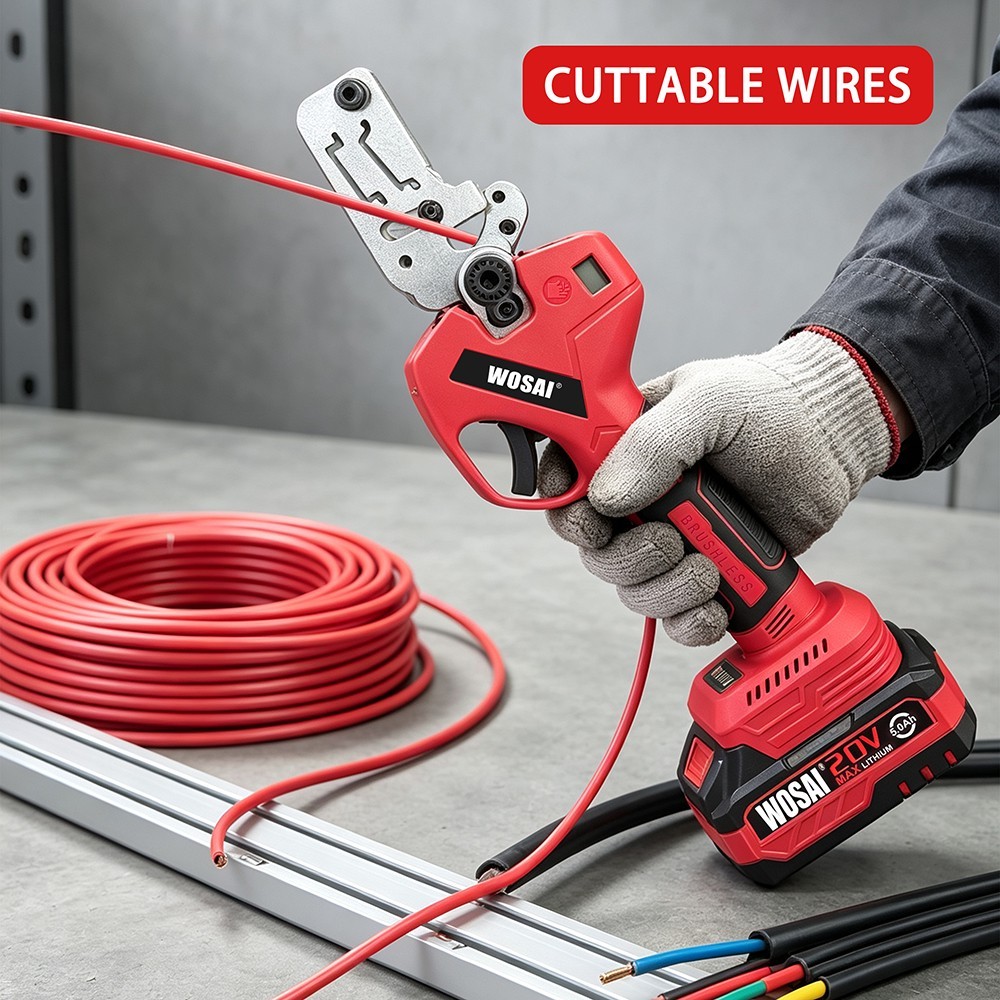 20V Cordless Brushless DIN Rail Cutter