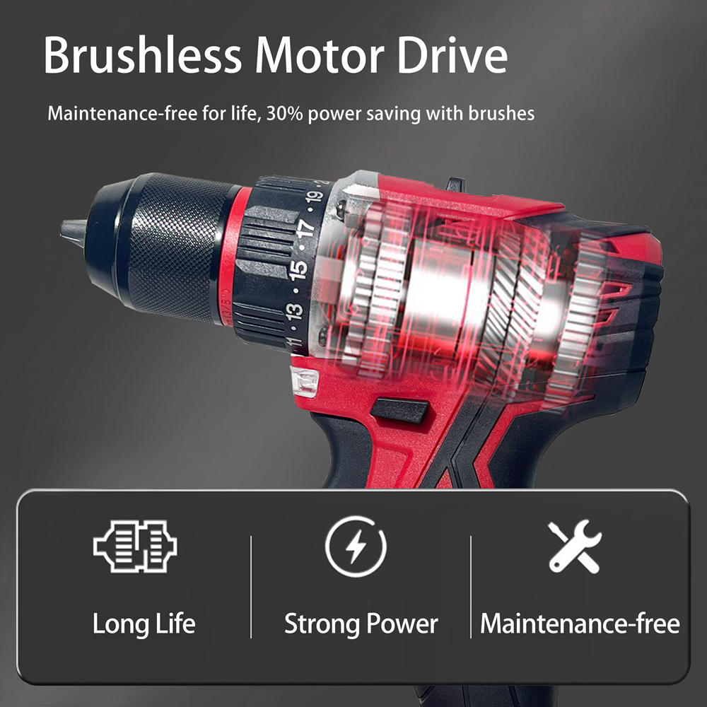 20v Brushless Cordless Drill (Ratchet chuck)