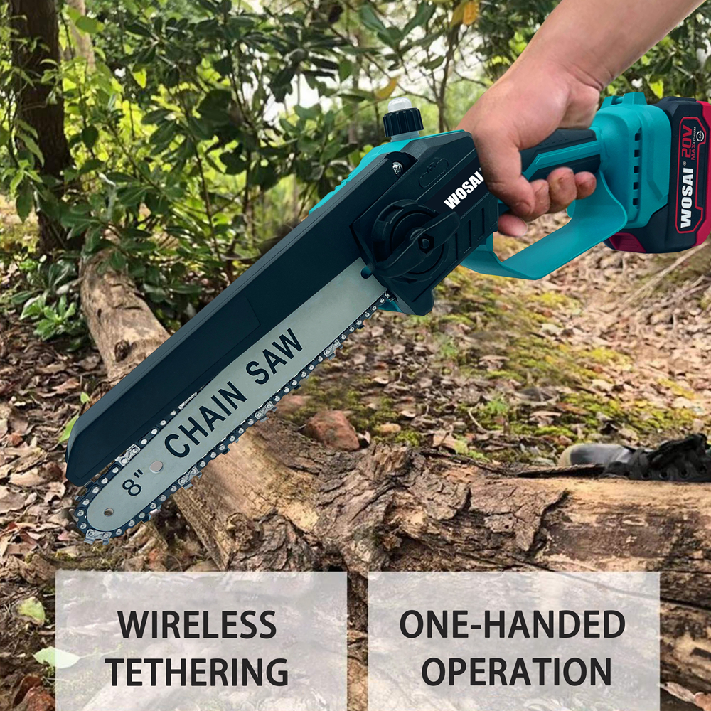 20V Brushless 8inch chainsaw with semi-autoautomatic oil feed(MT)