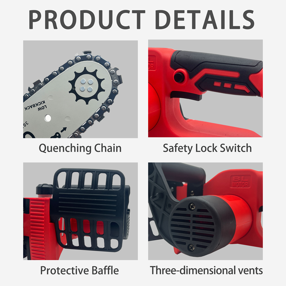 20v 12 inch Cordless brushless-fully automatic feed chainsaw(MT)