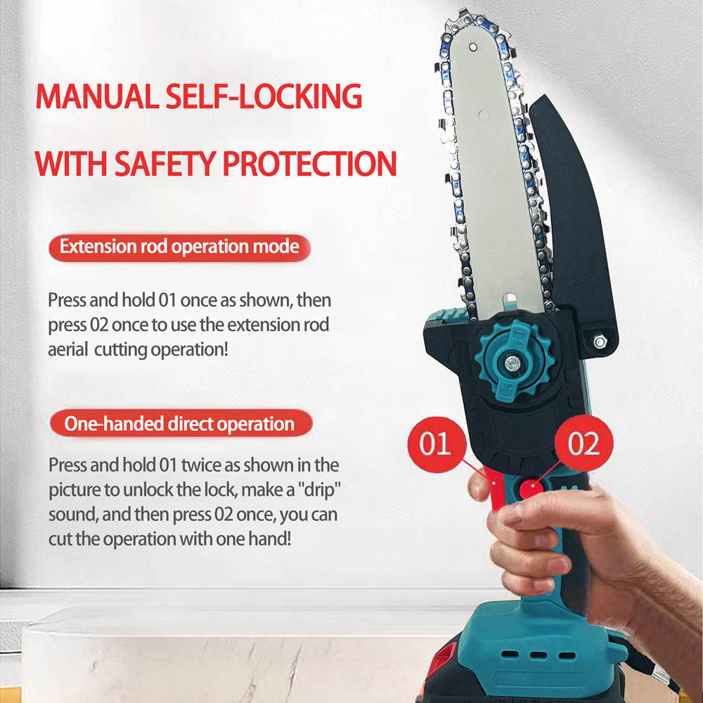 20v Brushless Cordless 6 inch chainsaw