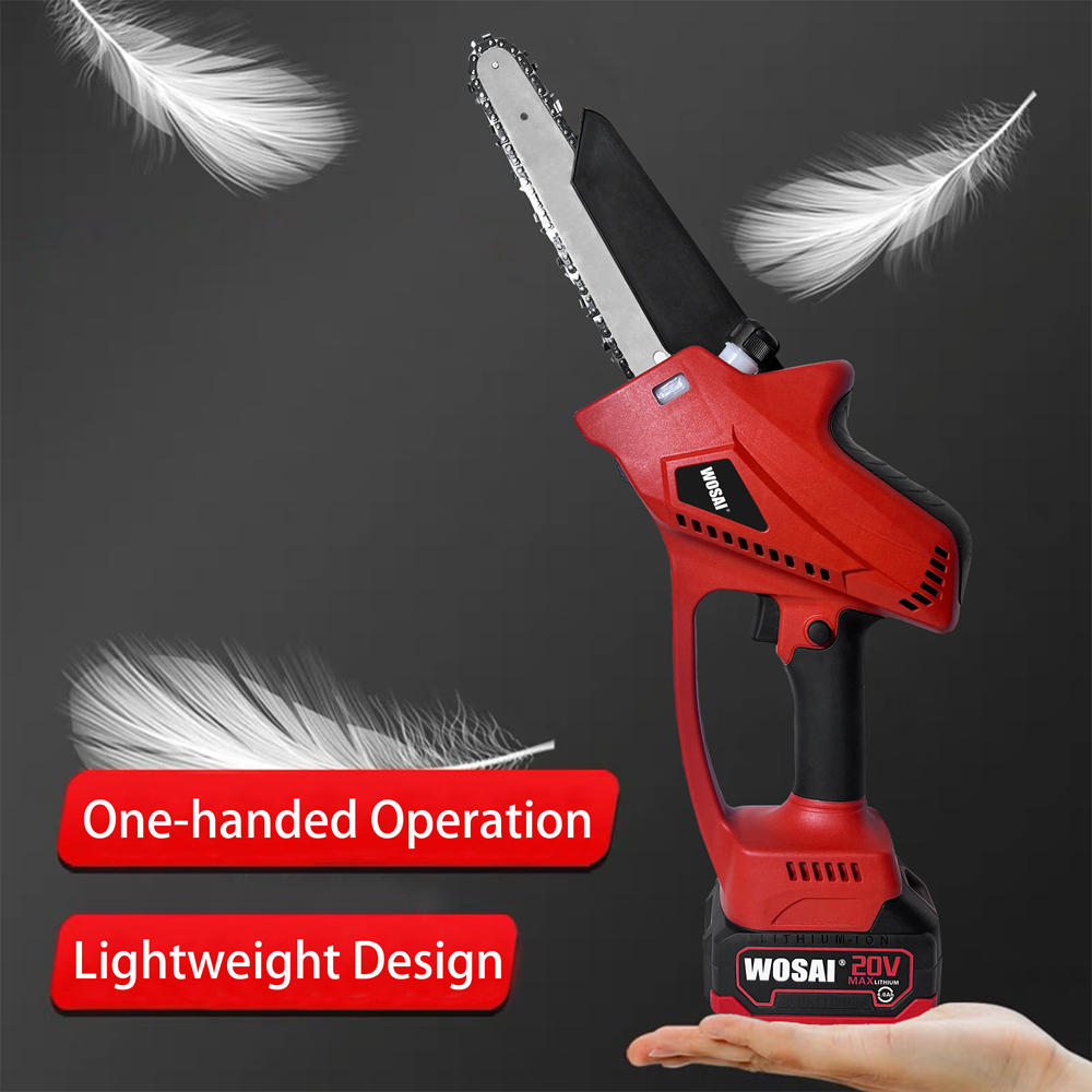 20V Brushless 8inch chainsaw with semi-autoautomatic oil feed(MT)