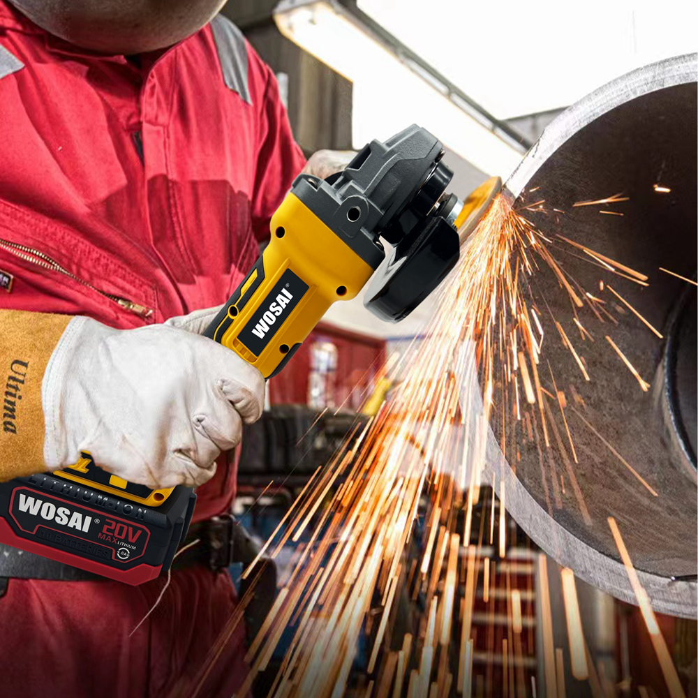 20v brushless angle grinder
