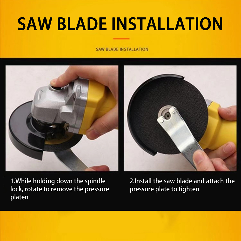 20v brushless angle grinder