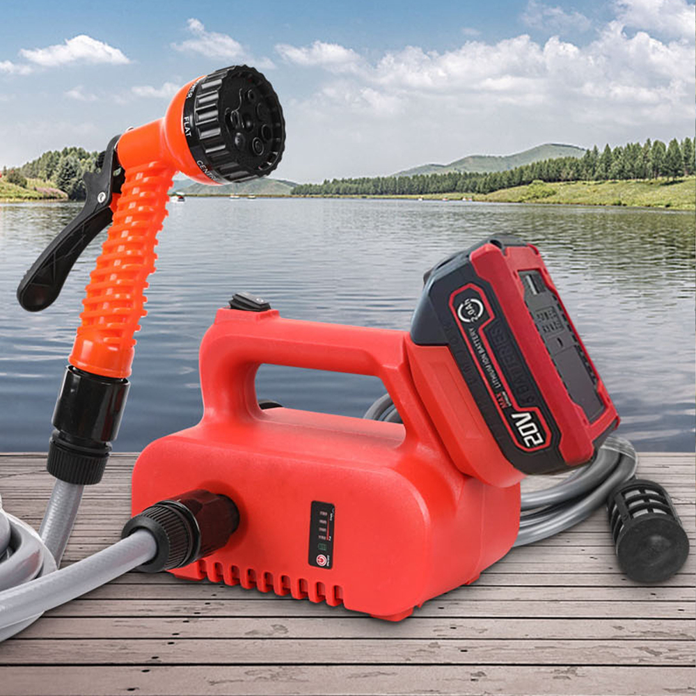 20V self priming dual core pump