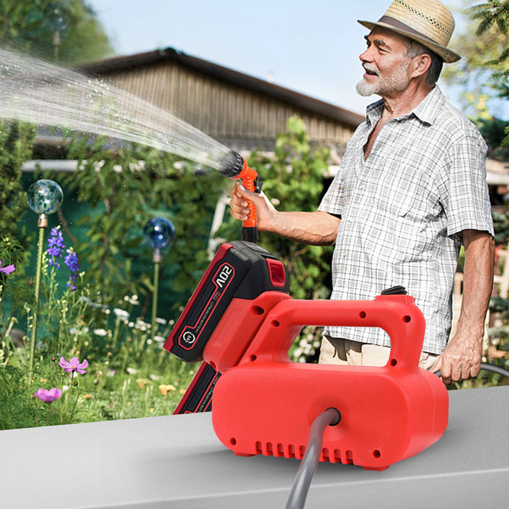 20V self priming dual core pump