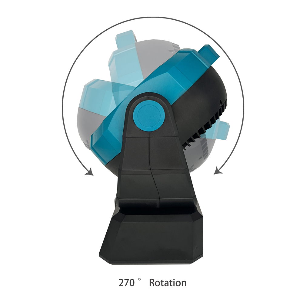 20V Rechargeable fan With LED light