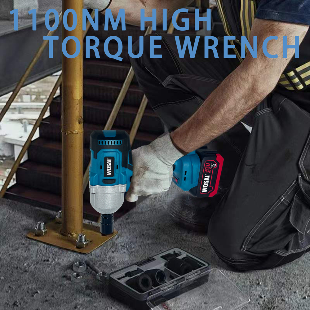 20v Cordless Brushless 1000NM Impact Wrench(DY/MT)