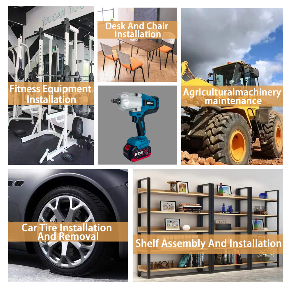 20v Cordless Brushless 1000NM Impact Wrench(DY/MT)