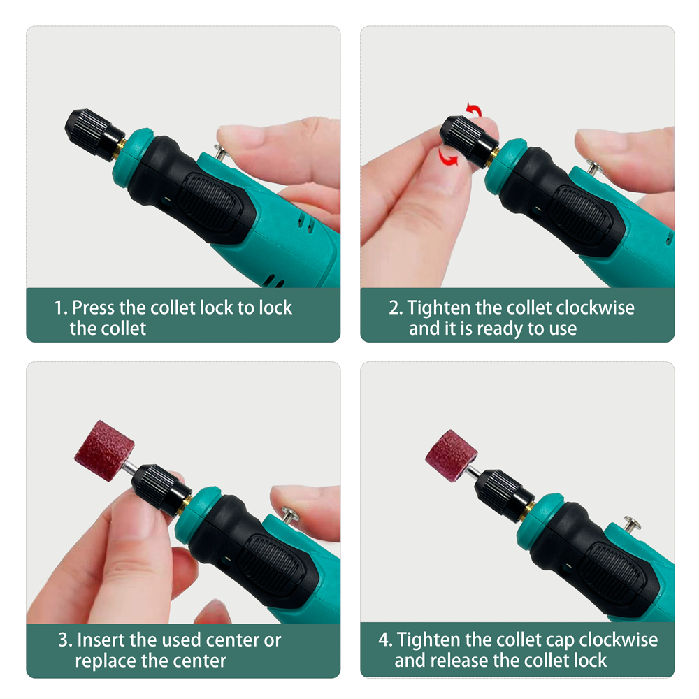 3.6V Cordless rotary grinder kits