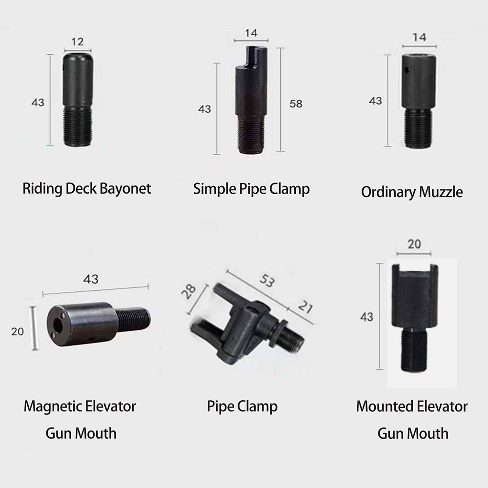 7.4V cordless electric gas gun