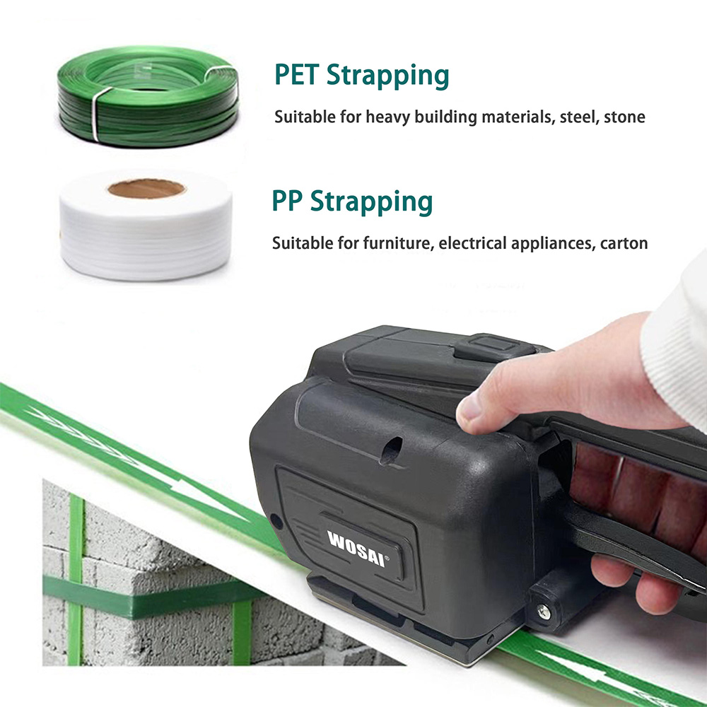 20V Brushless One-touch electric plastic steel strapping machine