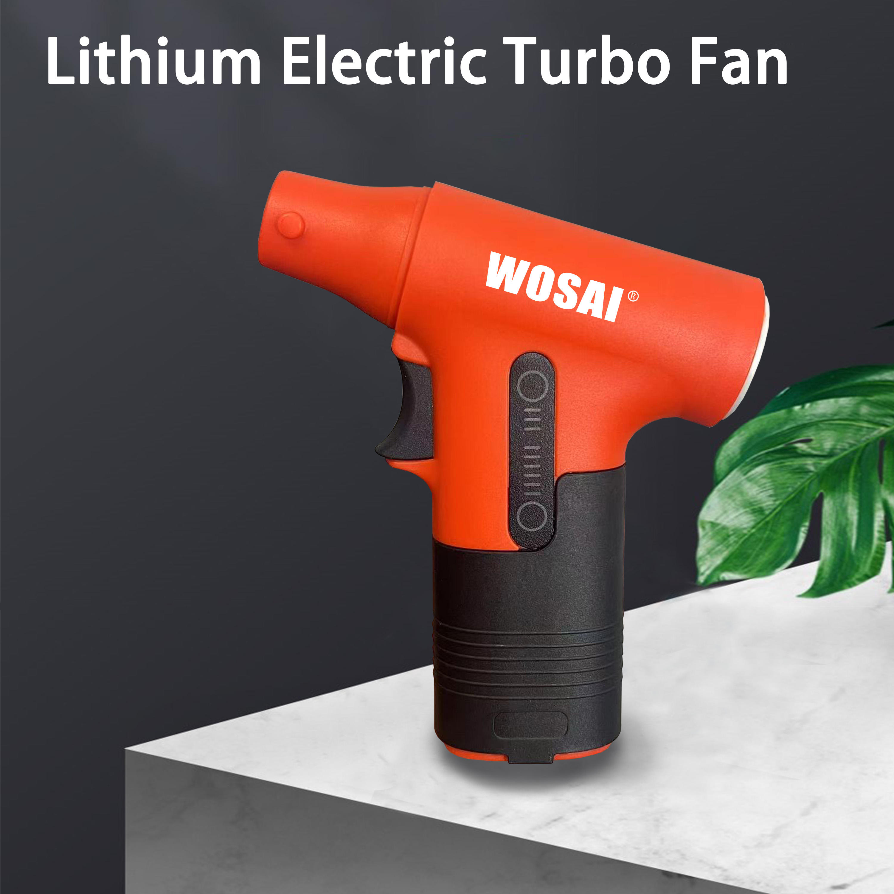 7.4V Blow-suction integrated turbo fan