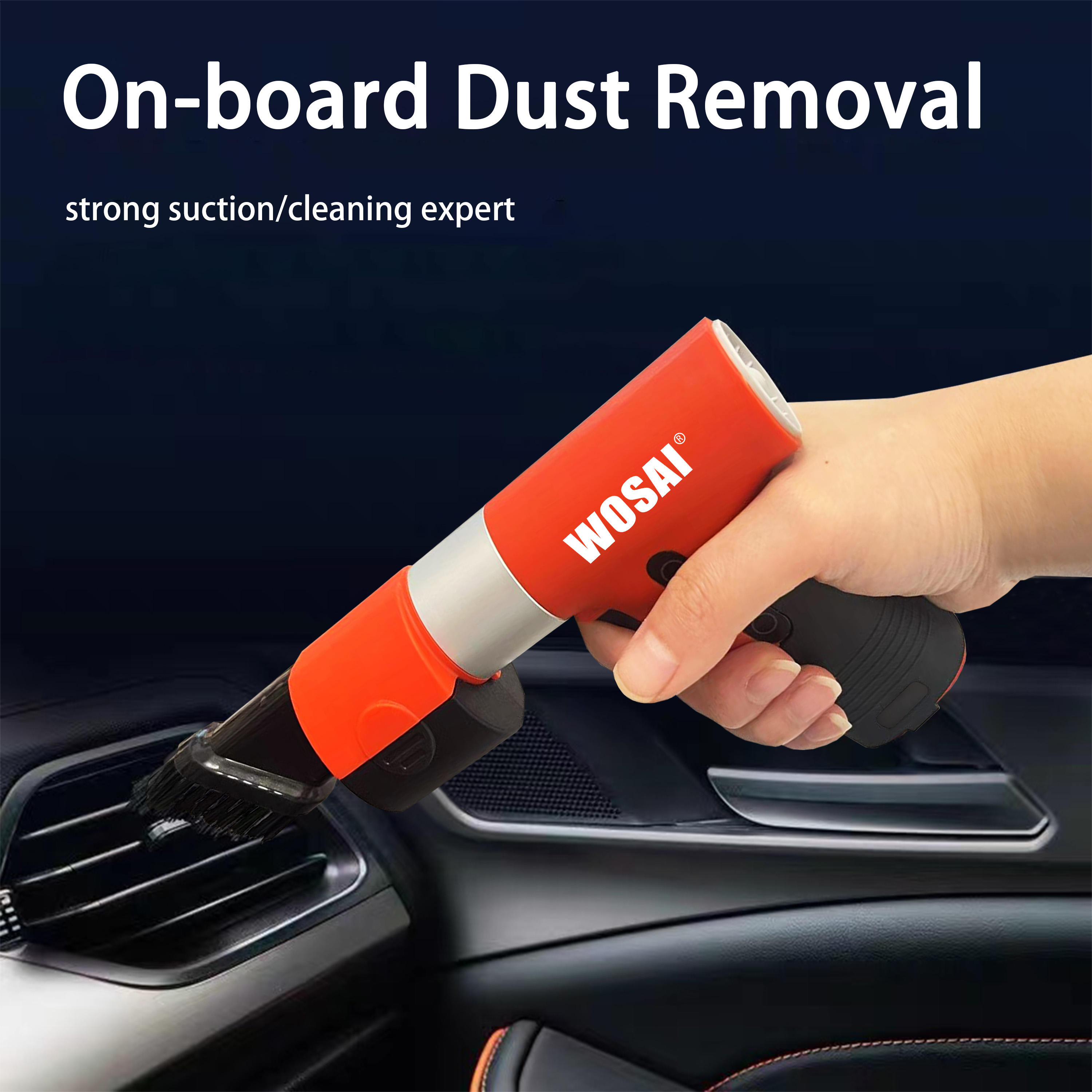 7.4V Blow-suction integrated turbo fan