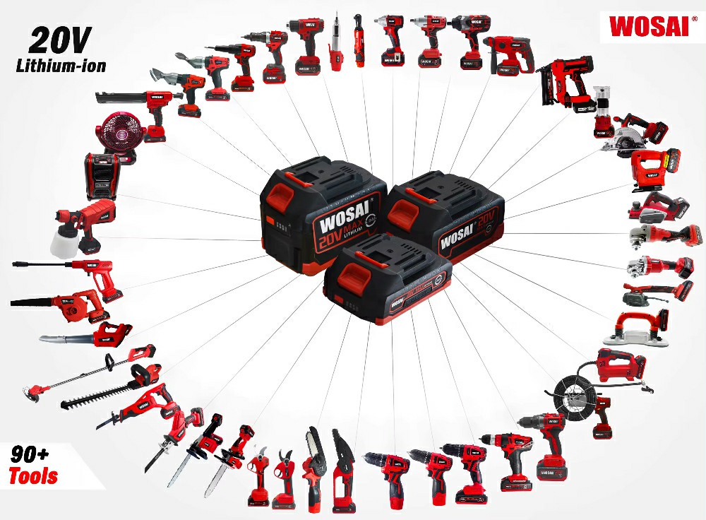 20V Brushless Wrench Hammer Grinder tool sets