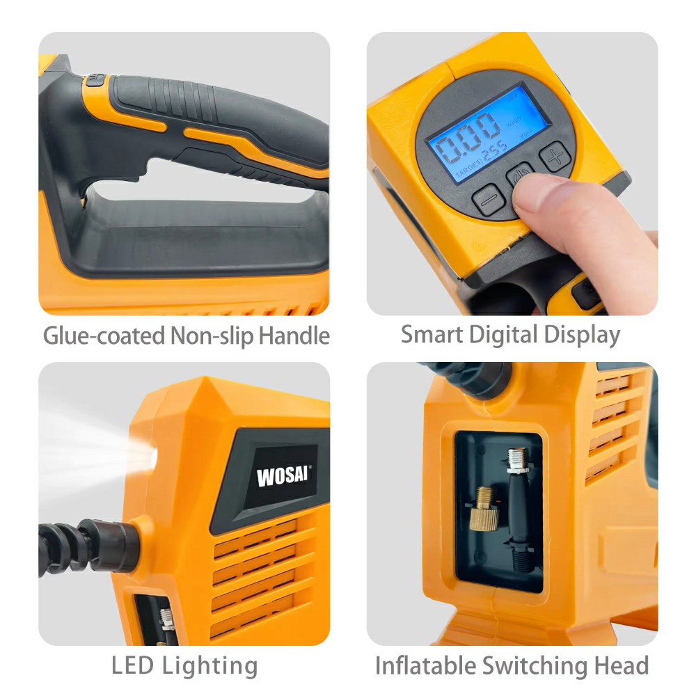 20V Air Compressor Inflator Air Pump