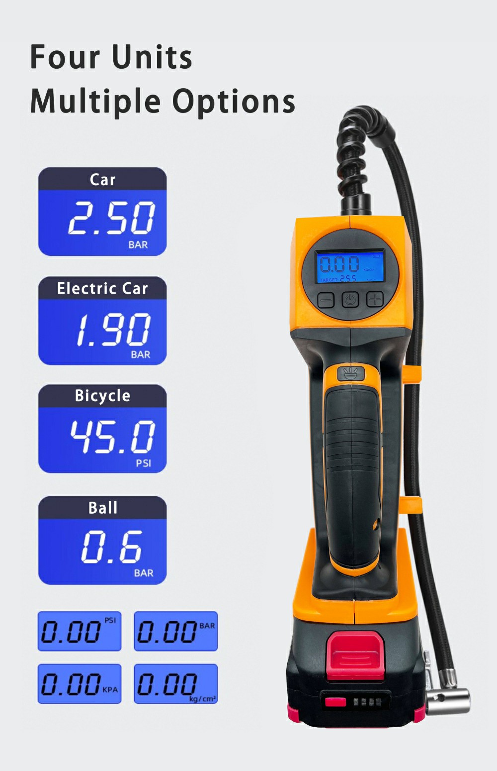 20V Air Compressor Inflator Air Pump