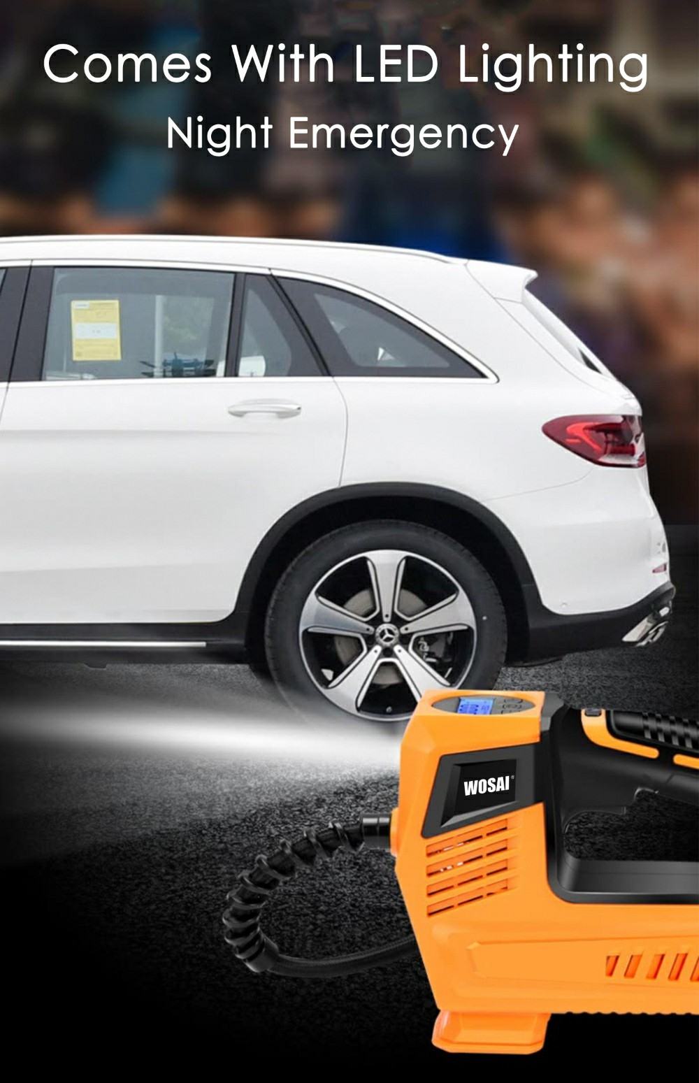 20V Air Compressor Inflator Air Pump