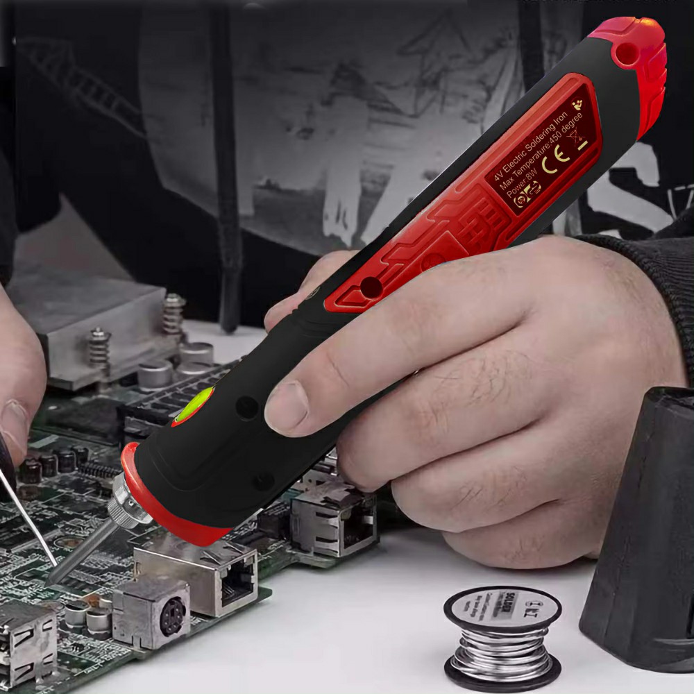 4V USB Electric Cordless Soldering Irons