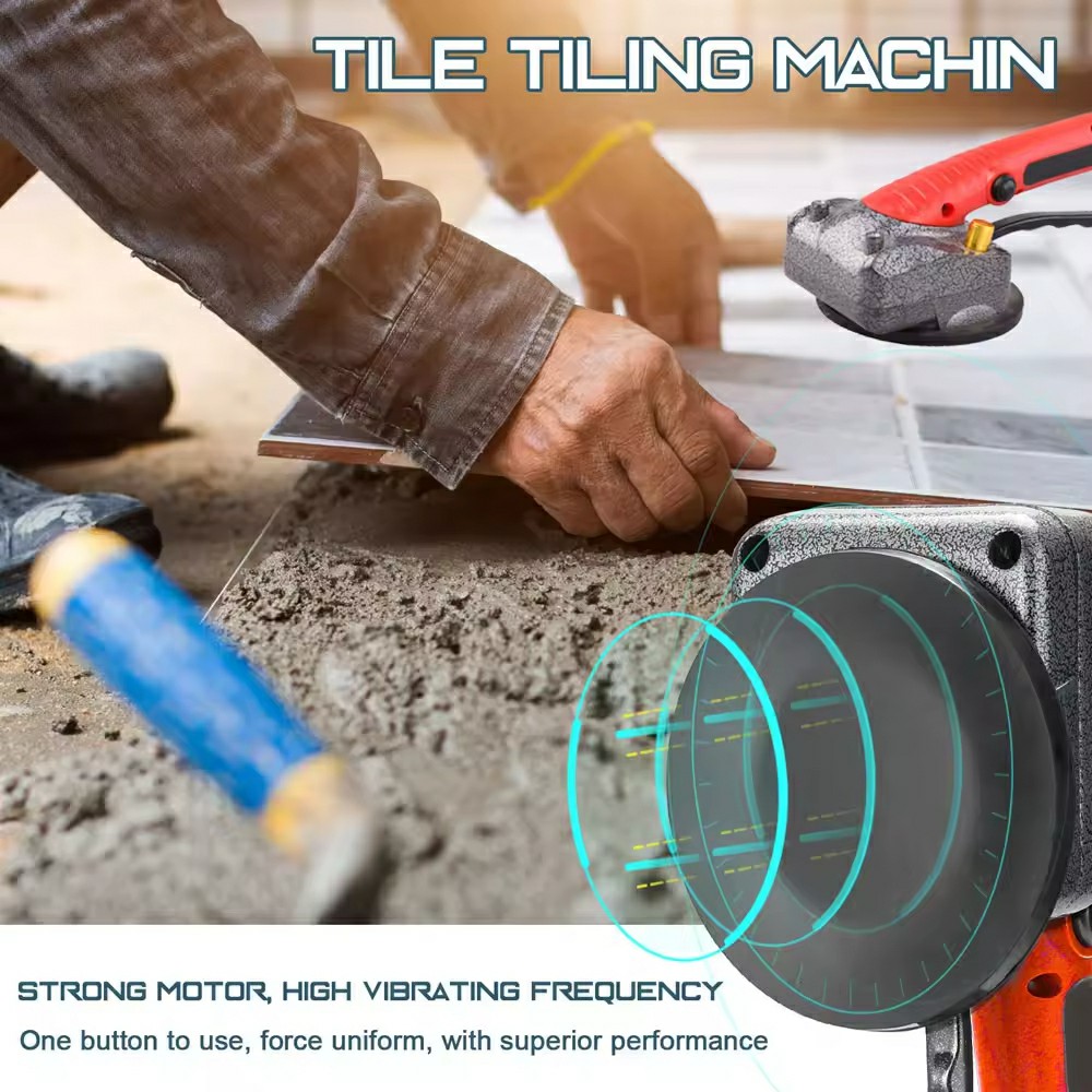 12v Cordless single pad tile machine