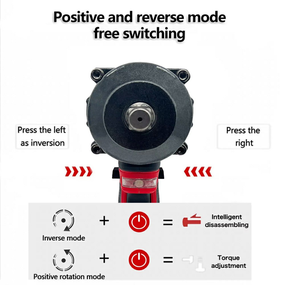 20v Cordless Brushless 800NM Impact wrench