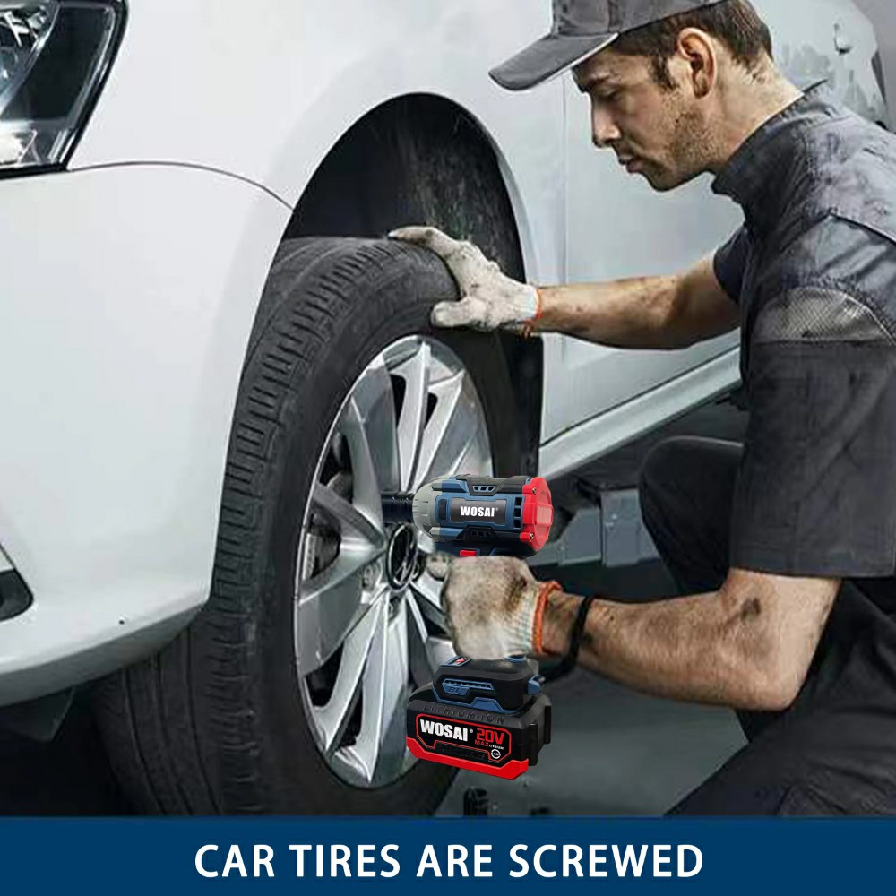 20v Cordless Brushless 300NM Impact Wrench