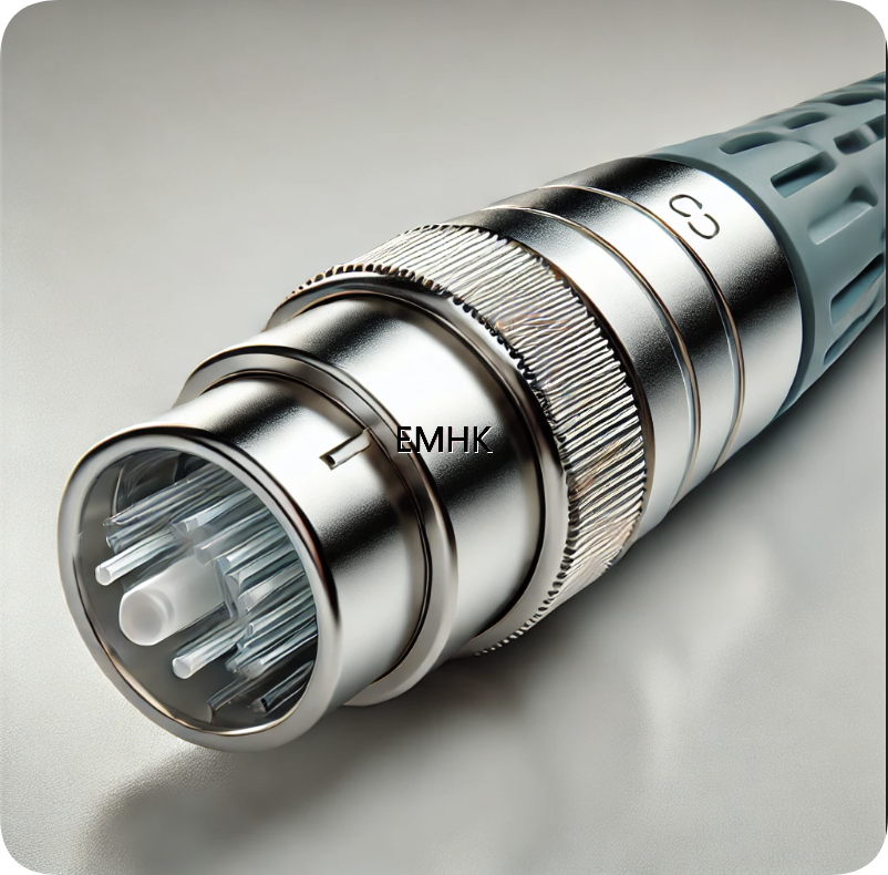 Stainless steel fiber optic test cable