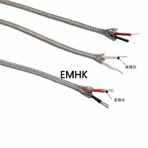 Stainless steel thermocouple compensation wire cable 