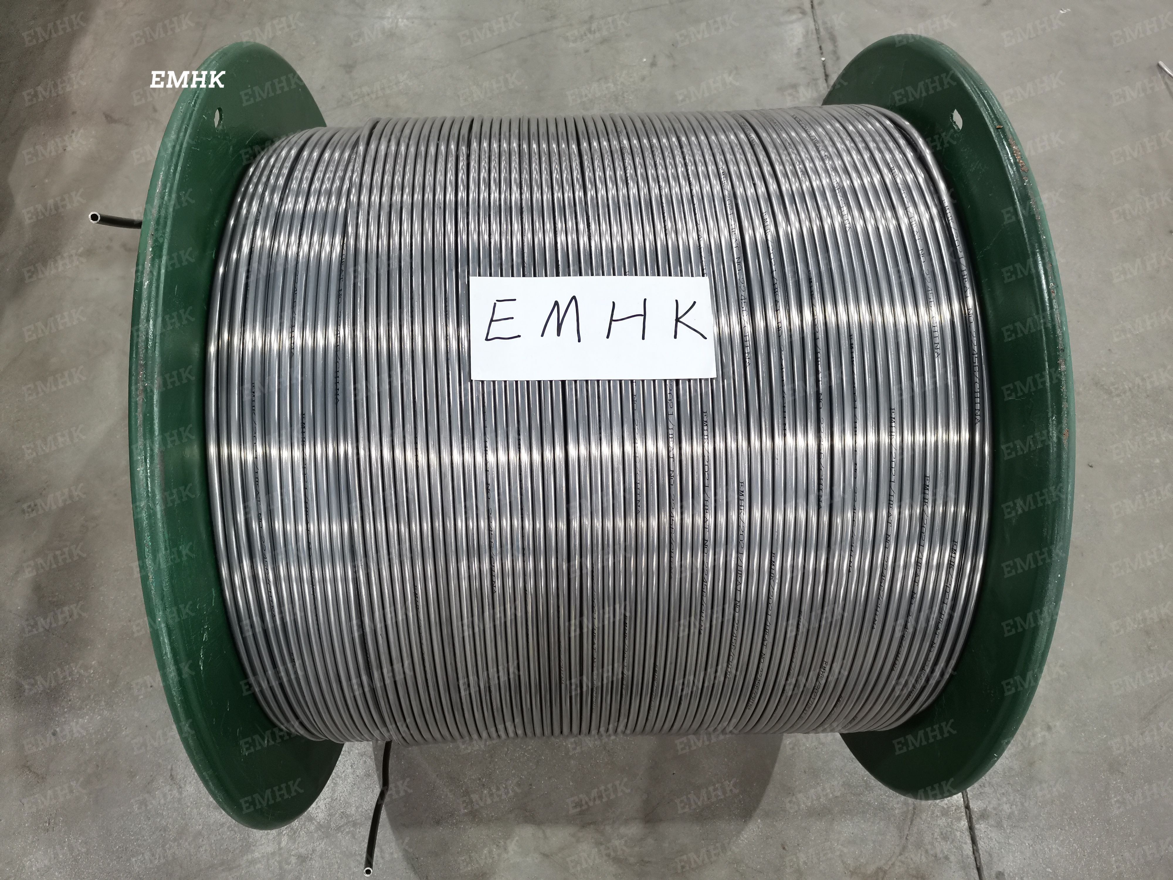 ASTM A269 304 Stainless steel Coiled control line 3/8