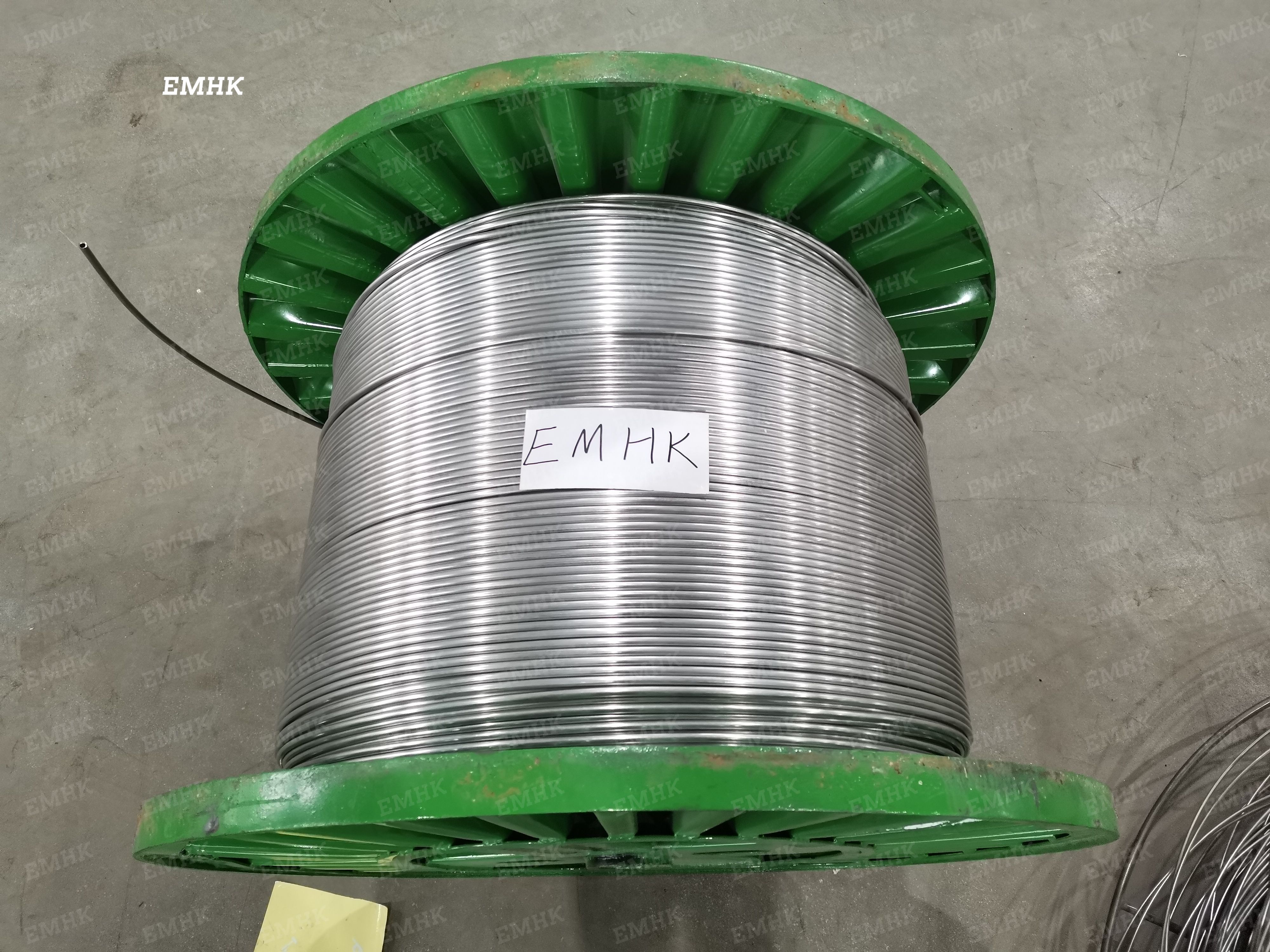 Inconel 625 Stainless steel welded coiled control line 3/8