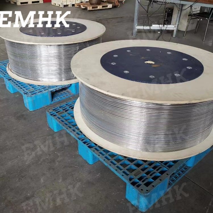 ASTM A269 304 Stainless steel Seamless coiled injection line 1/2