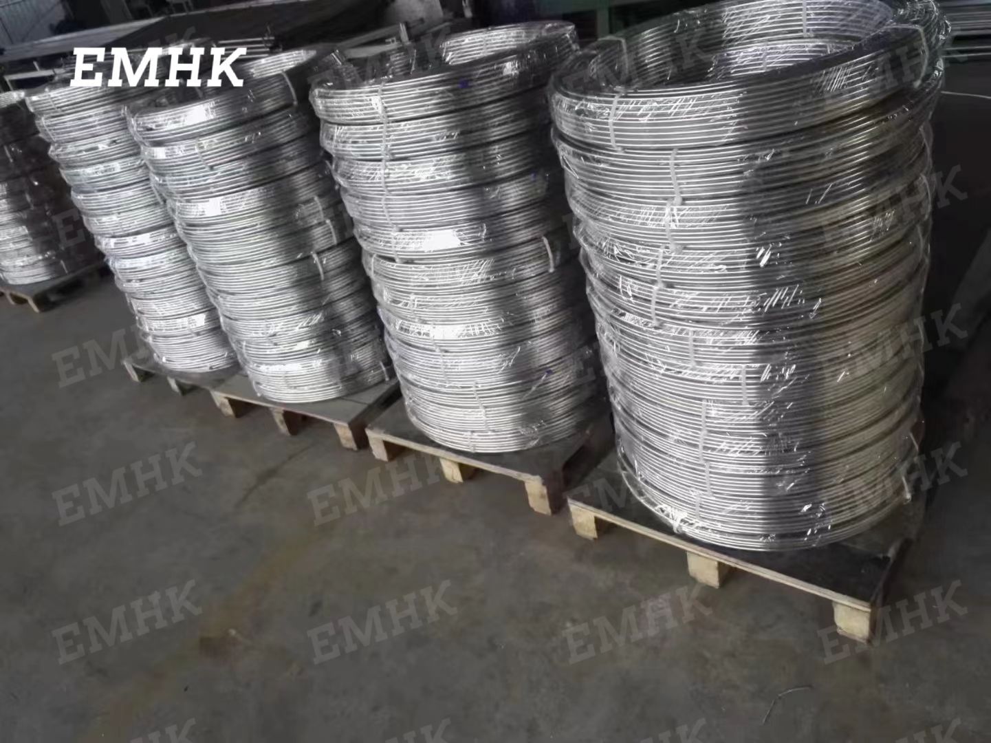 ASTM A269 304 Stainless steel Seamless coiled tubings 1/4