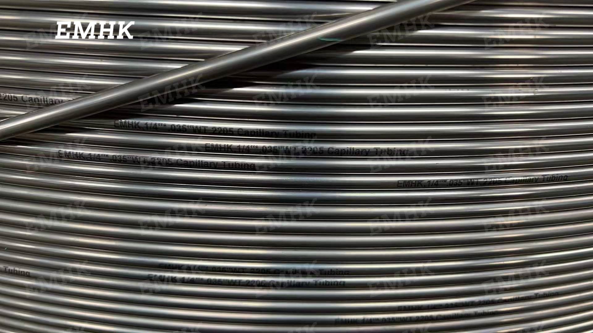 ASTM A789 Alloy 625 Stainless steel capillary tubing 1/4