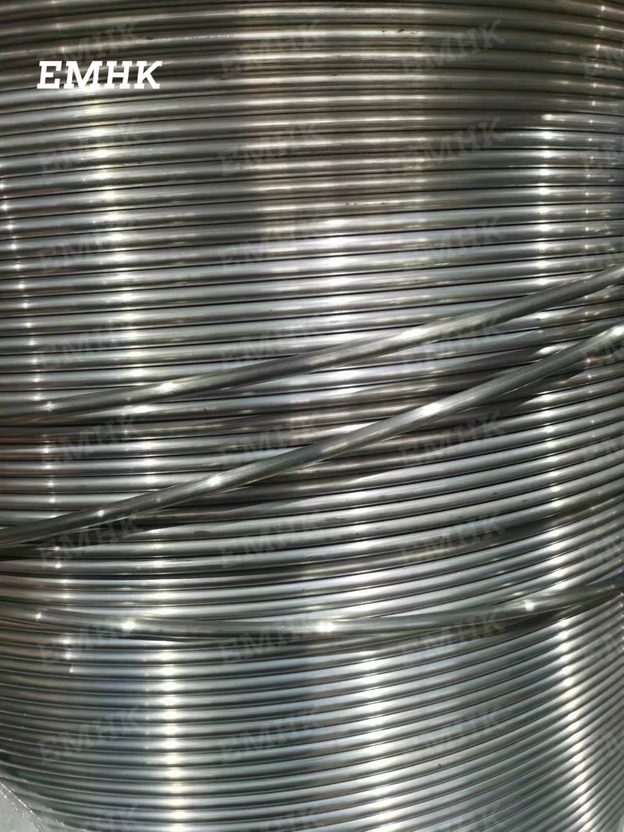 ASTM A789 Alloy 625 Stainless steel capillary tubing 1/4