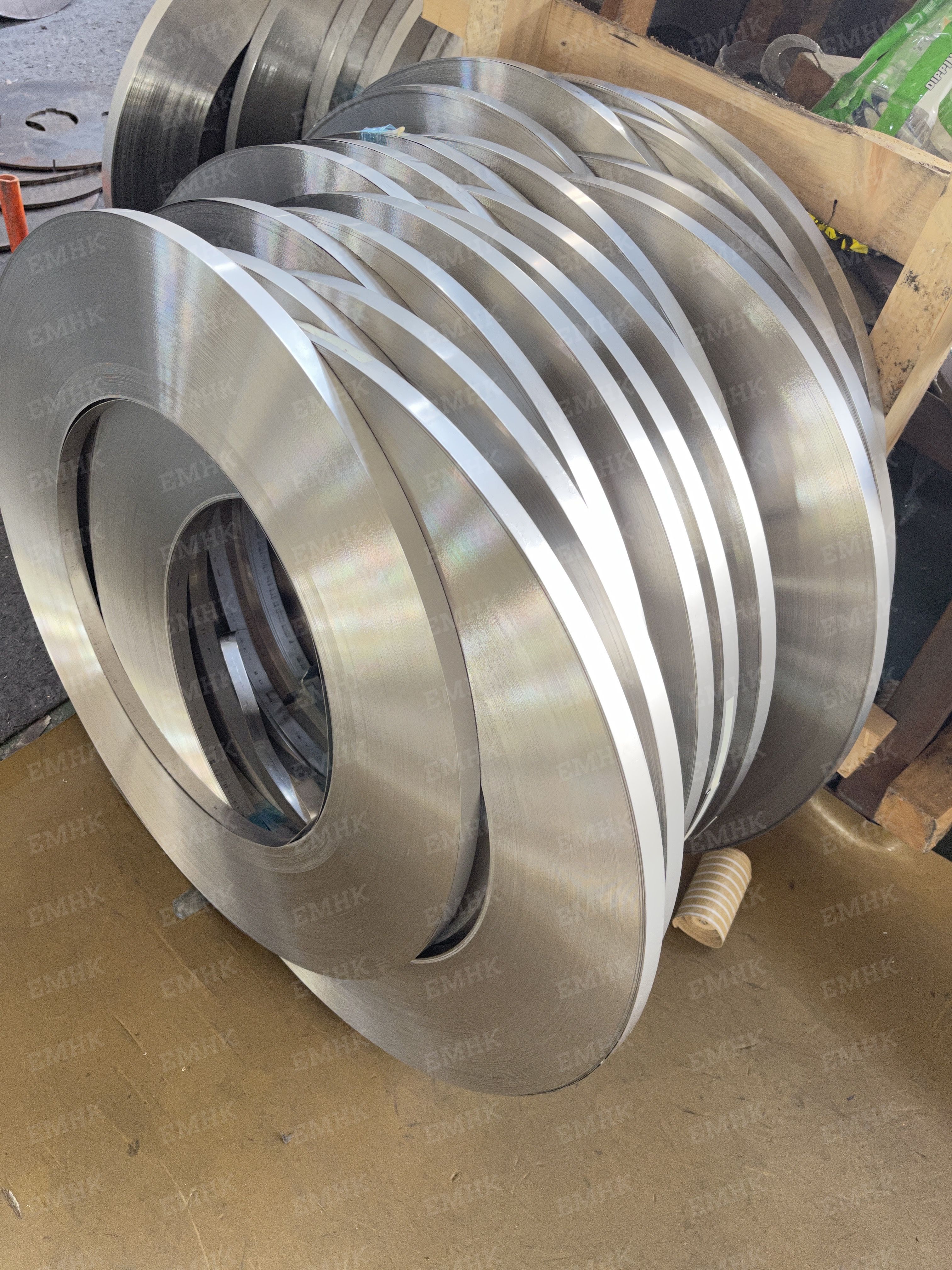 Monel 400 banding. 3/4″wide x .02 thick