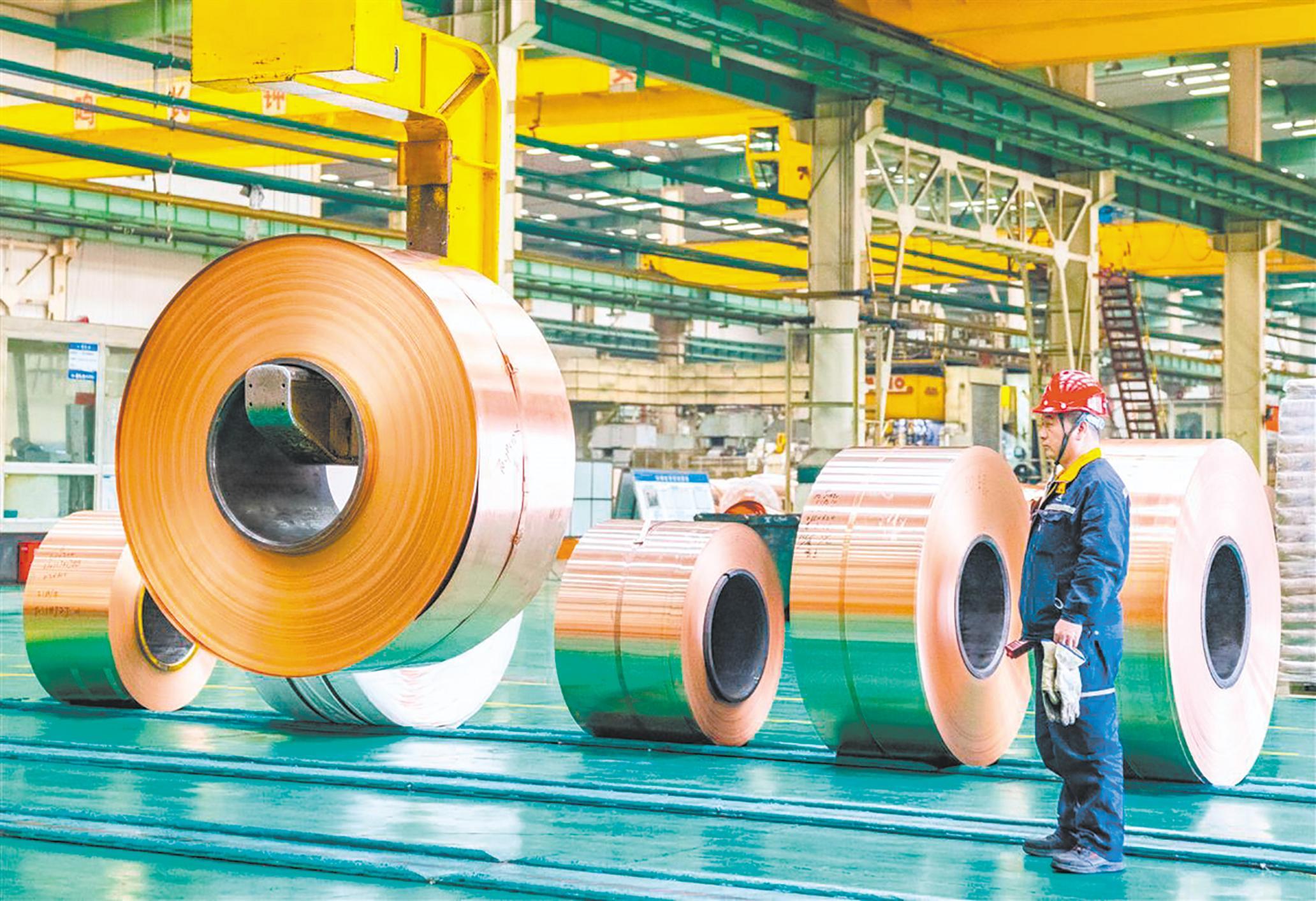 Huazhong Copper has anchored a first quarter output value of 1.5 billion yuan